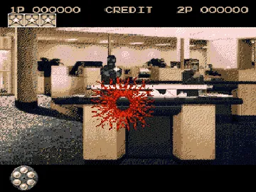 Lethal Enforcers (Europe) screen shot game playing